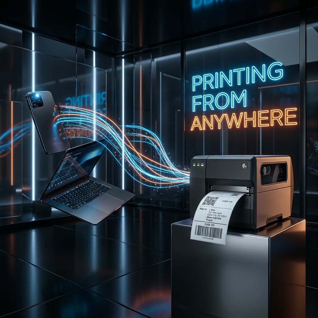 Upload a file and it prints automatically