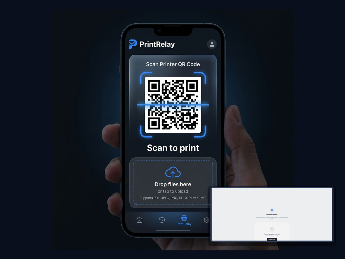 PrintRelay Quick Print — Drop to Print